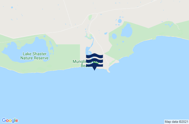 Mappa delle Getijden in Munglinup Beach, Australia