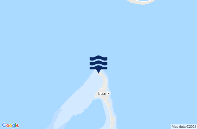 Mappa delle Getijden in Naa, Kiribati