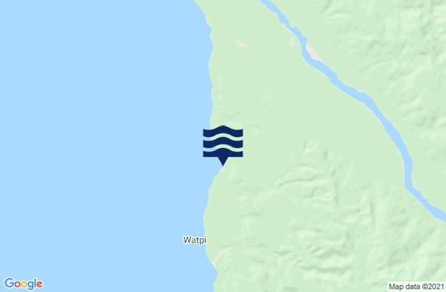 Mappa delle Getijden in Namatanai, Papua New Guinea