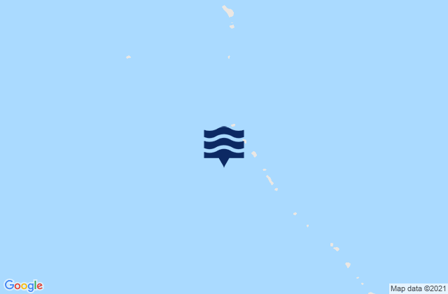 Mappa delle Getijden in Namu Atoll, Marshall Islands