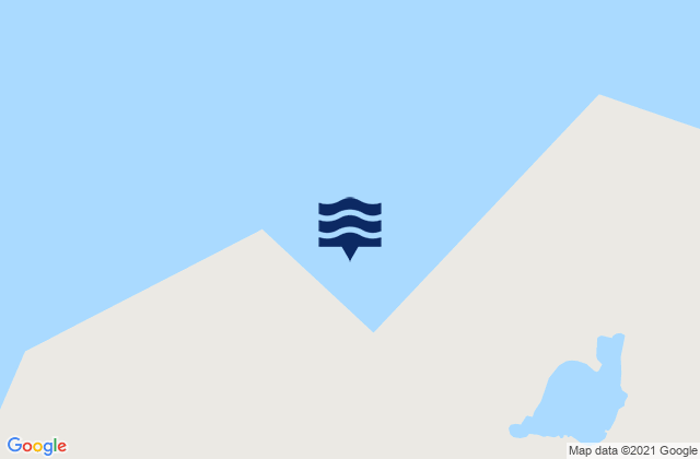 Mappa delle Getijden in Needle Cove, Canada