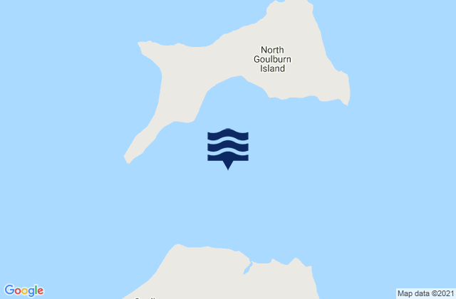 Mappa delle Getijden in North Goulburn Island, Australia