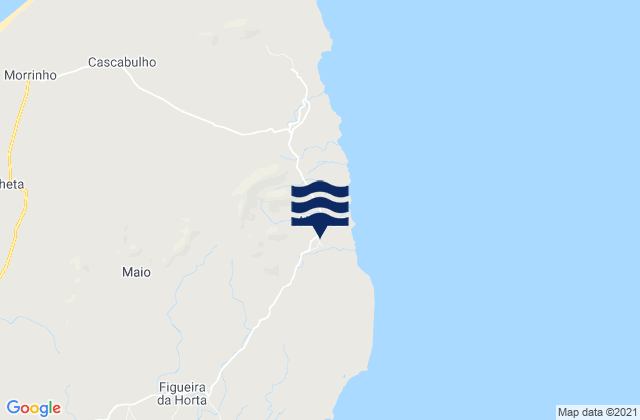 Mappa delle Getijden in Nossa Senhora da Luz, Cabo Verde