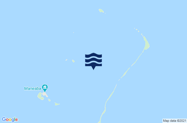Mappa delle Getijden in Nukufetau, Tuvalu