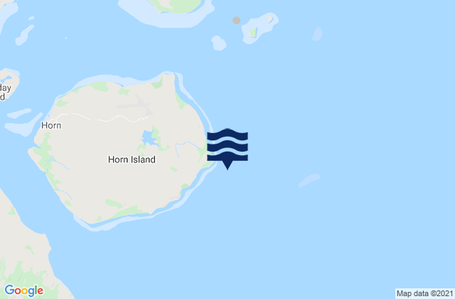 Mappa delle Getijden in Papou Point, Australia