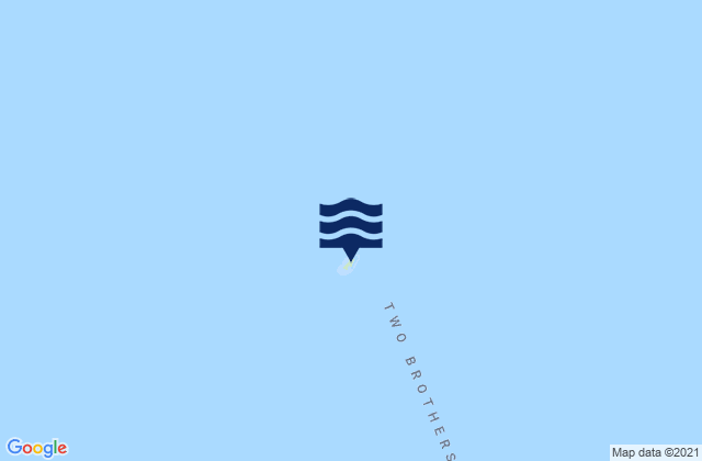 Mappa delle Getijden in Peak Island, Australia