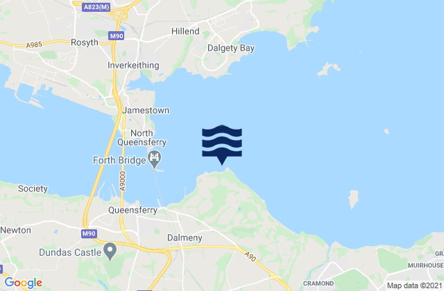 Mappa delle Getijden in Peatdraught Bay, United Kingdom