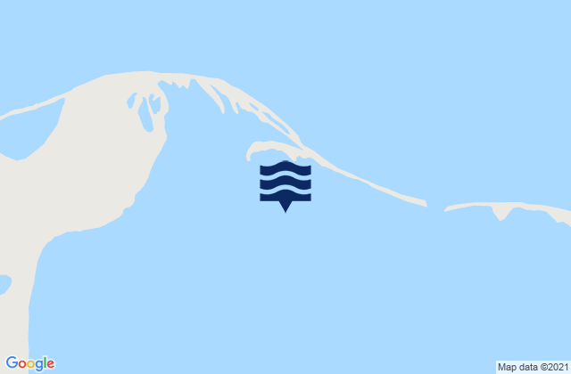 Mappa delle Getijden in Pelly Island, United States