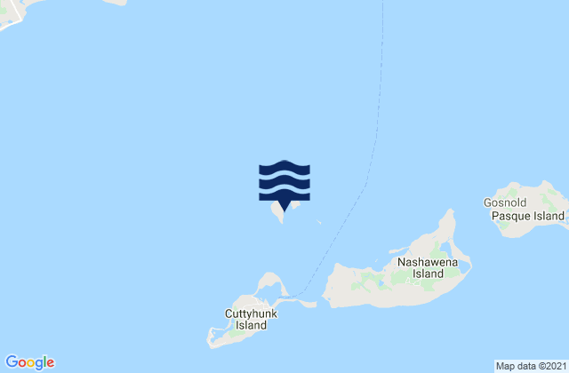 Mappa delle Getijden in Penikese Island, United States