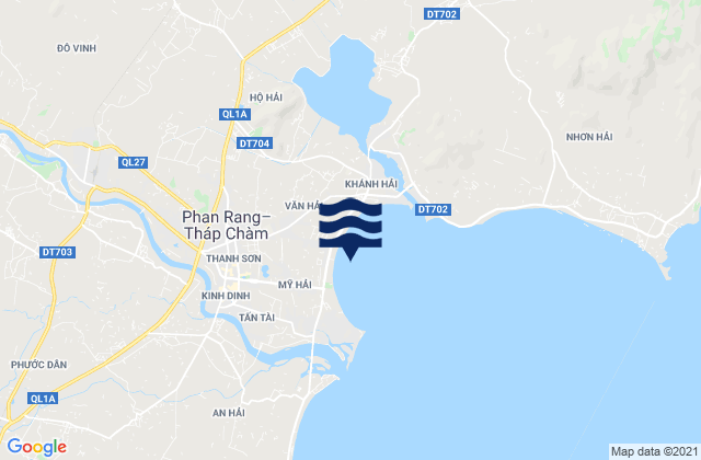 Mappa delle Getijden in Phường Thanh Sơn, Vietnam