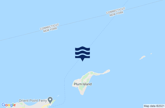 Mappa delle Getijden in Plum Island 0.8 mile NNW of, United States