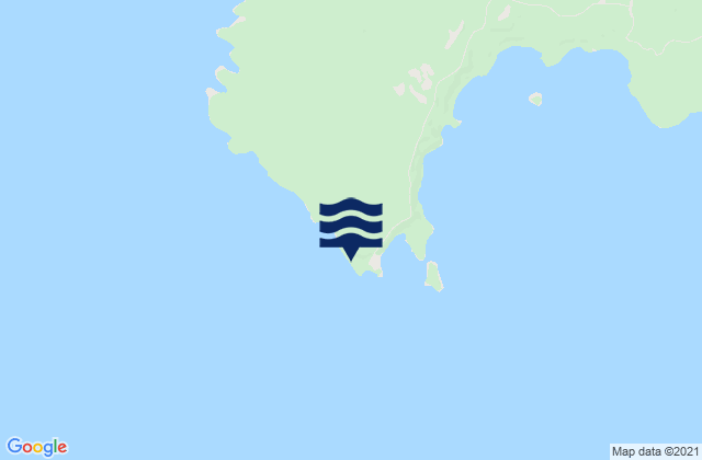 Mappa delle Getijden in Point Stone Island, Papua New Guinea