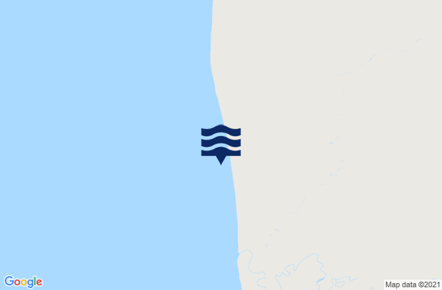 Mappa delle Getijden in Pormpuraaw, Australia
