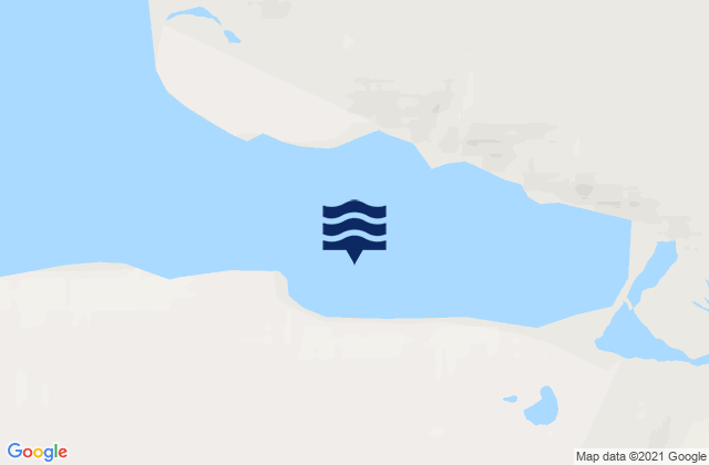 Mappa delle Getijden in Port Bowen, Canada