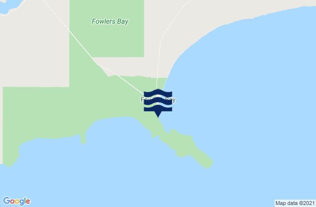 Mappa delle Getijden in Port Eyre (Fowlers Bay), Australia