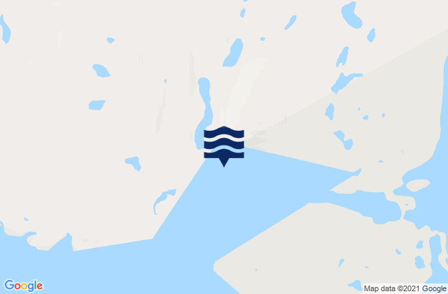 Mappa delle Getijden in Port Kennedy, Canada