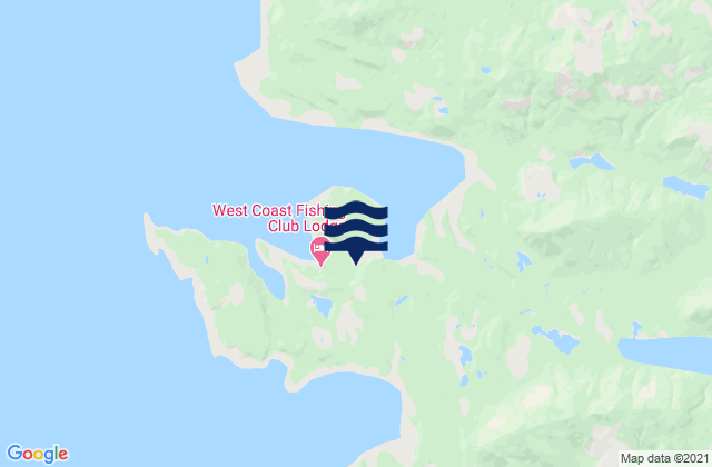 Mappa delle Getijden in Port Louis, Canada