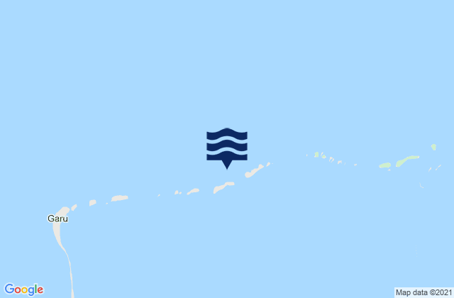 Mappa delle Getijden in Port Rhin, Kiribati