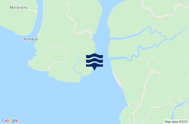 Mappa delle Getijden in Port Romilly, Papua New Guinea
