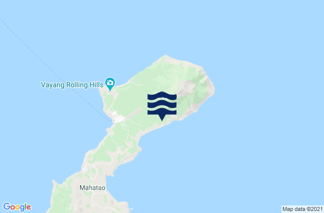 Mappa delle Getijden in Province of Batanes, Philippines