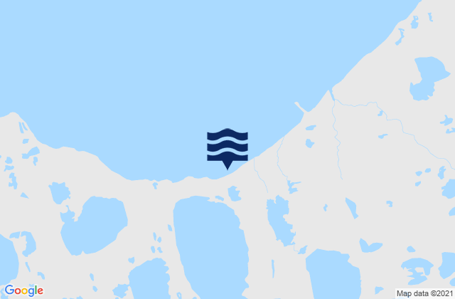 Mappa delle Getijden in Prudhoe Bay, United States