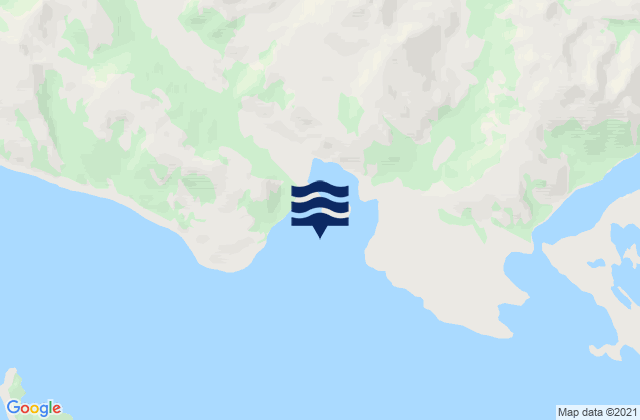 Mappa delle Getijden in Puerto Gallant, Chile