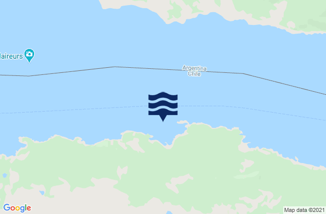 Mappa delle Getijden in Puerto Mejillones, Chile