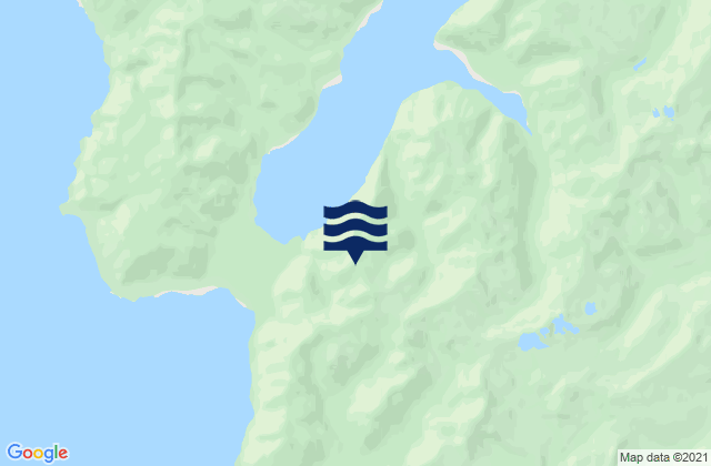 Mappa delle Getijden in Puerto Slight Golfo Tres Montes, Chile