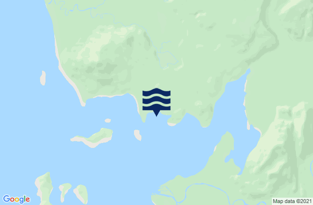 Mappa delle Getijden in Puerto Tictoc, Chile