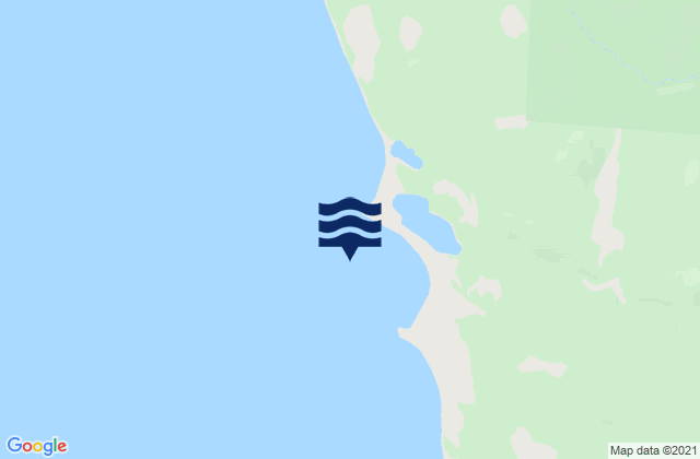 Mappa delle Getijden in Puerto Yartou, Chile