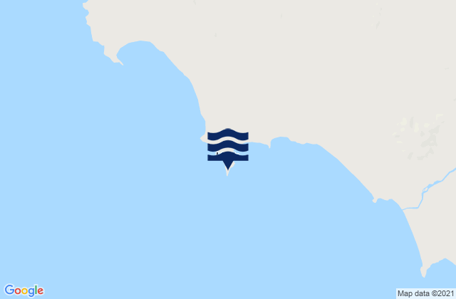 Mappa delle Getijden in Punta Maria, Mexico