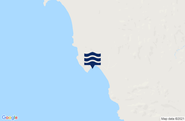 Mappa delle Getijden in Punta Negra, Mexico