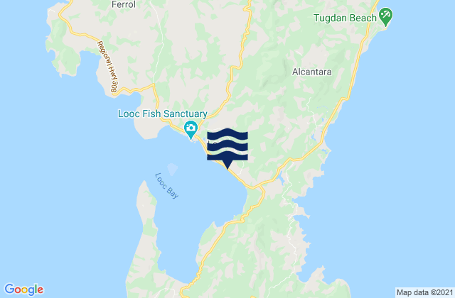 Mappa delle Getijden in Punta, Philippines