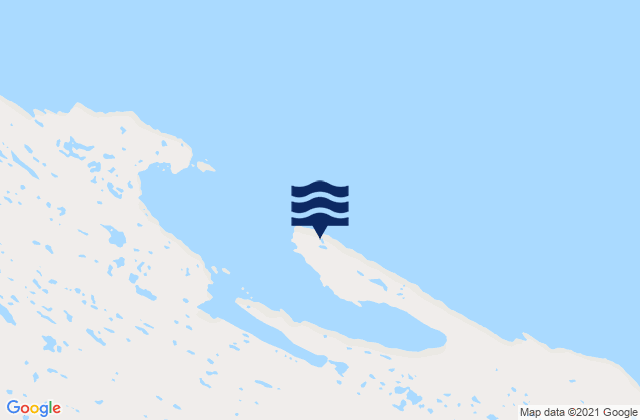 Mappa delle Getijden in Purfur Cove, Canada