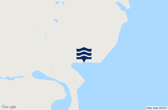 Mappa delle Getijden in Rae Point, United States