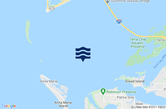 Mappa delle Getijden in Rattlesnake Key 3.1 miles west of, United States