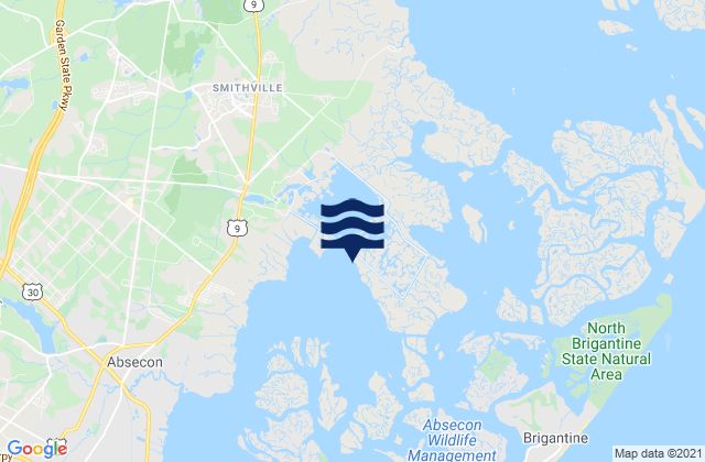 Mappa delle Getijden in Reed Bay Turtle Cove, United States