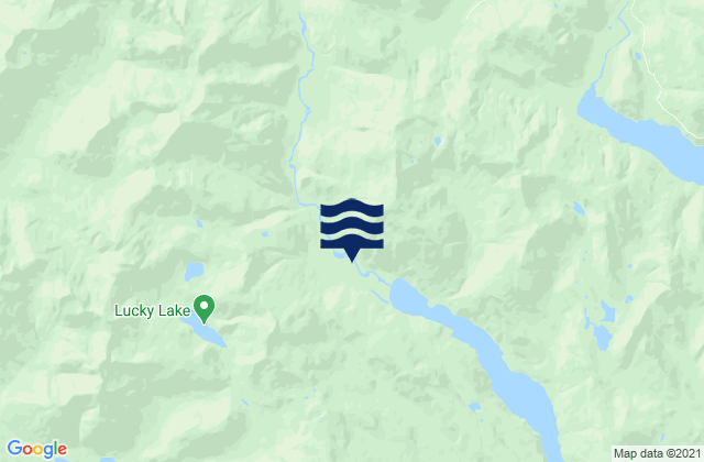 Mappa delle Getijden in Regional District of Alberni-Clayoquot, Canada