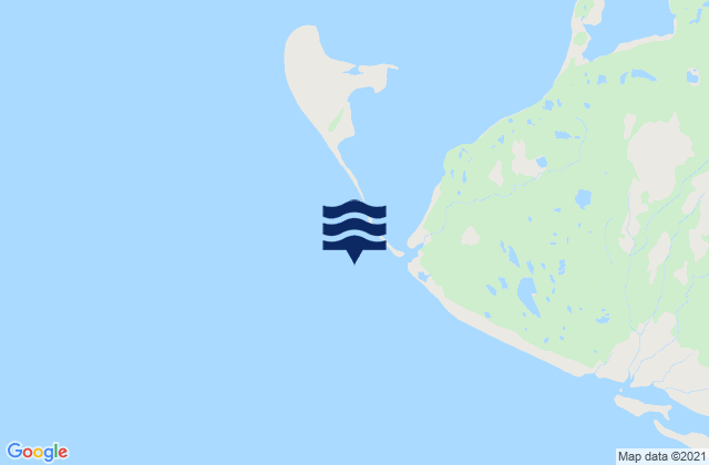 Mappa delle Getijden in Riou Bay, United States