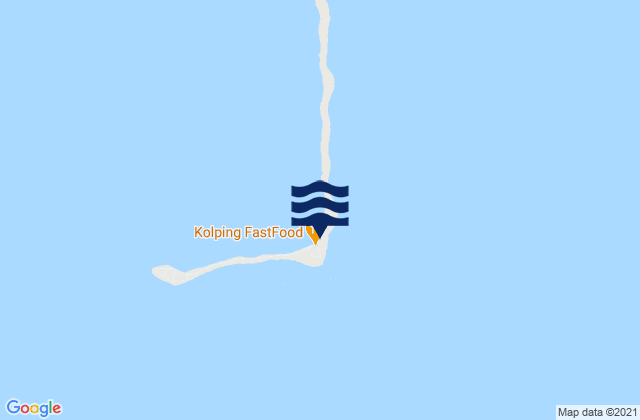 Mappa delle Getijden in Rongelap, Marshall Islands