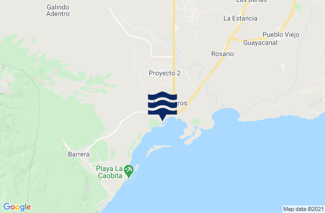Mappa delle Getijden in Sabana Yegua, Dominican Republic