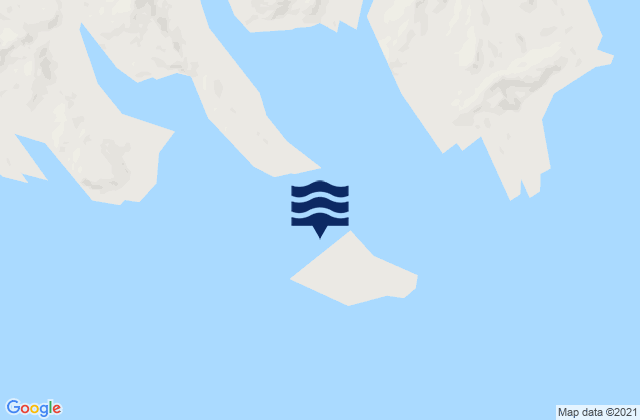 Mappa delle Getijden in Sagchudak Island, United States
