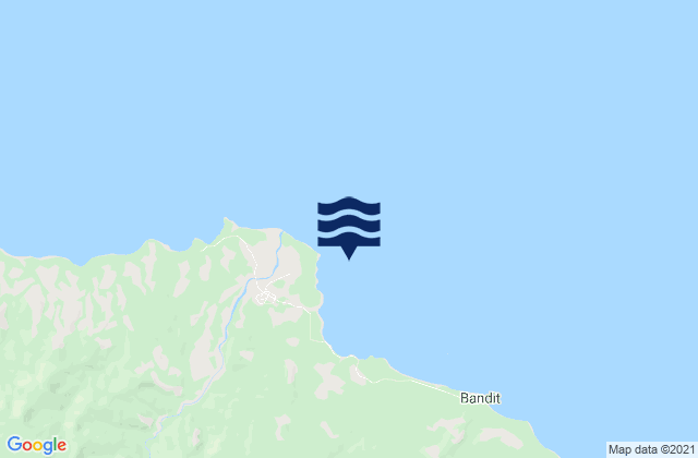 Mappa delle Getijden in Saidor, Papua New Guinea
