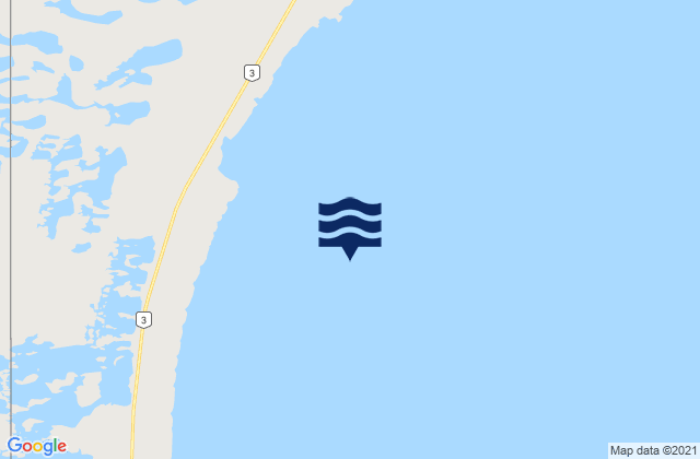 Mappa delle Getijden in San Sebastian Bay, Argentina
