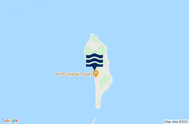 Mappa delle Getijden in Selayar Islands Regency, Indonesia