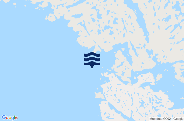 Mappa delle Getijden in Severn Harbour, Canada