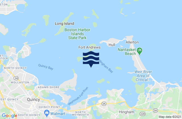 Mappa delle Getijden in Sheep Island 0.3 n.mi. west of, United States