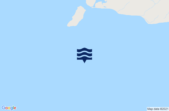Mappa delle Getijden in Sitkinak Strait southwest entrance, United States