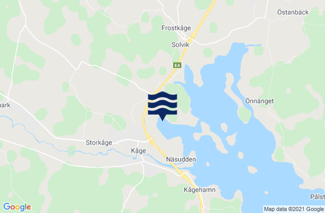 Mappa delle Getijden in Skellefteå Kommun, Sweden