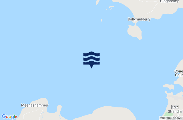 Mappa delle Getijden in Sligo Bay, Ireland